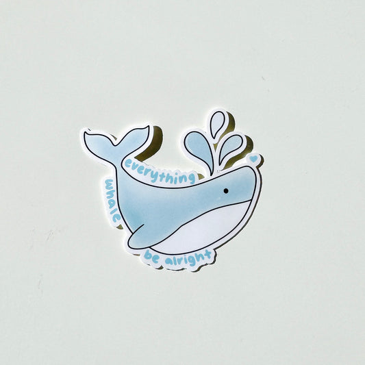 Whale Sticker